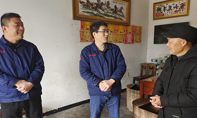 岁寒送温暖，帮扶暖人心——恒星集团新材团支部、工会走访慰问困难员工